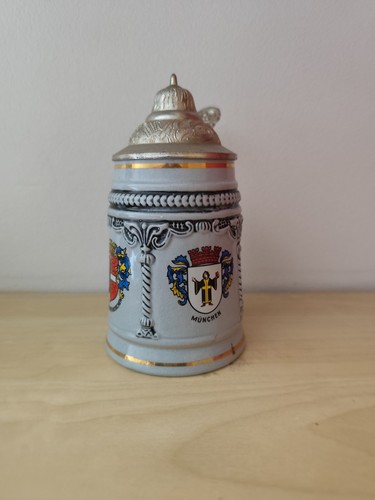 Kleiner bierkrug steingut - -,