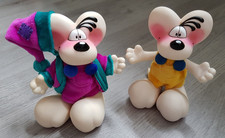 2x DIDDL Mäuse - Sammelfiguren fest aus Kunststoff, kein Stofftier