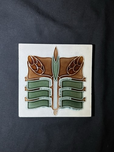 Antik fliese jugendstil tile - jugendstil,
