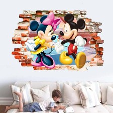 Mickey Mouse Clubhouse Minnie Mouse Wandtattoos Kinderzimmer Dekoration Poster