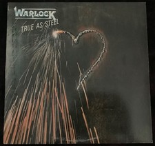 WARLOCK TRUE AS STEEL LP VINYL