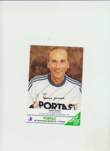 Autogrammkarte portas horst - autogrammkarte,