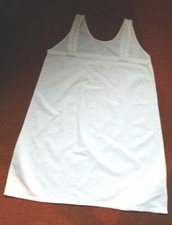 fast antikes Nachthemd Gr.38/40 Reines Leinen Hohlsäume eingestickter Name TOP