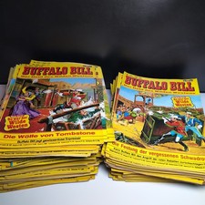 160 x Buffalo Bill Comic Hefte mit Sammelbände Bastei So war der wilde Westen