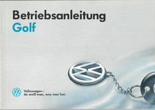 Golf betriebsanleitung - vw,