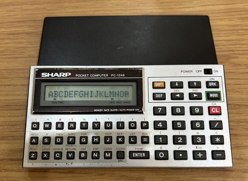 Sharp 1246 pocket - sharp, pc-1246