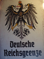 Retro Blechschild   DEUTSCHE