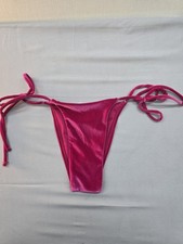 Bershka Damen Magenta Samt