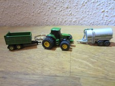 kleiner Traktor von Bruder mit 2 Anhängern