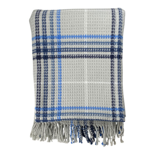 Zoeppritz waffle check throw