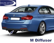 Original BMW 3er F30 F31 M Diffusor für M Heckstoßstange 335i 340i Heckblende