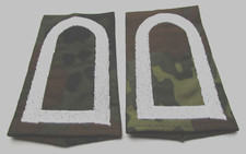 Rangabzeichen Heer Stabsunteroffizier weiß/flecktarn  Schulter Klappen