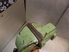 Alter  Tischschraubstock Schraubstock  Spannwe, 87mm Backenbr, 75mm - Gew,6Kg