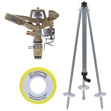 Vyrsa Kreisregner VYR-60, 3/4 Zoll, Regner Segmentregner, Komplettset mit Stativ