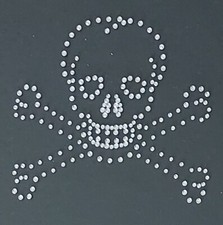 Hotfix Strass Bügelbild Pirat