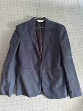 Anzug Dkl.blau  Gr. 170 Leinen Baumwolle Top Zustand Jugendweihe Konfirmation