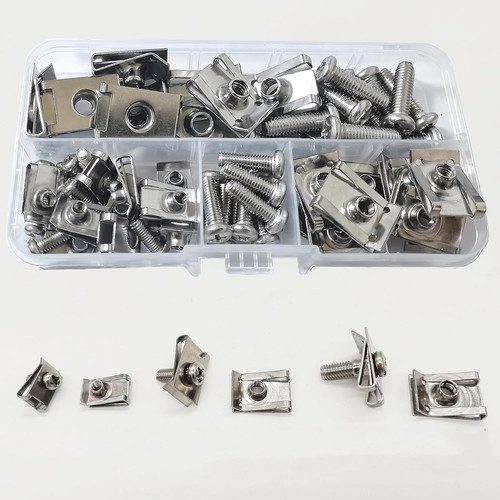 Gewinde clip mutter set aus - gewinde,