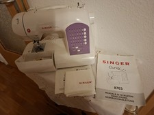 Singer Nähmaschine Curvy 8763 mit Tragetasche. Neuwertig 