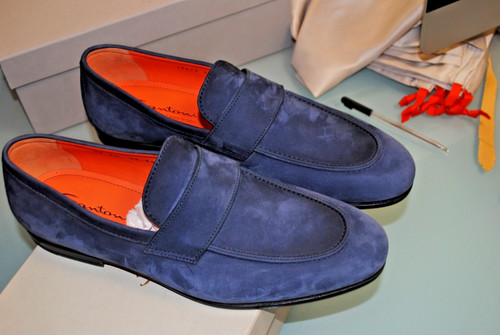 Santoni loafer goodyear - santoni,