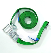 6 Paar Spanngurte 7,6 m mit Ratsche – LC 1000 daN – kaum benutzt, prüfbar