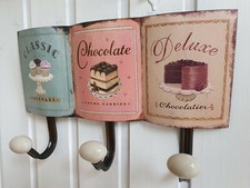 Wandhakenleiste Eisen mit 3