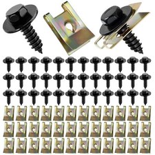 72 PCS Blechmutter Schrauben
