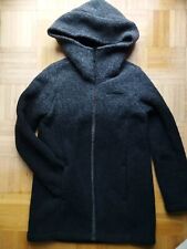 Vaude Damen Walkmantel mit Kapuze, dick und warm, schwarz, Gr. XXS/D 34, Top