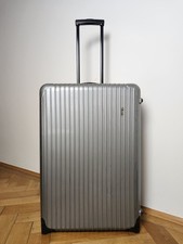 👉 RIMOWA Koffer "Essential" Check-in (Gr. L) 🛍️ Trolley in Silber, pre-LVMH ✅