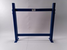 Schwerlastrollen Ständer höhenverstellbar Stahl 66x63x15cm gebraucht