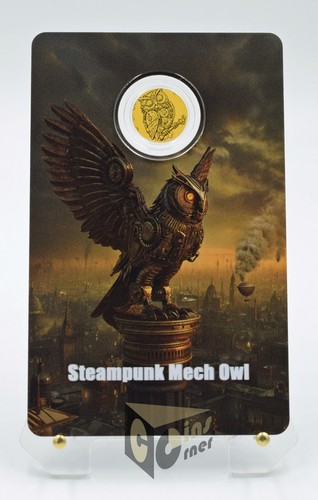 Steampunk mech eule 1000 - steampunk, oz