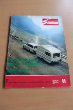DDR Zeitschrift Straßenverkehr 11/1975 Test Wohnwagen QEK Junior, MZ-Gespann ...