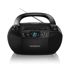 Universum BB 200 - tragbarer CD-Player mit Radio und Kassette - Boombox mit AUX