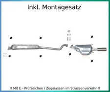 Auspuffanlage für Opel Zafira