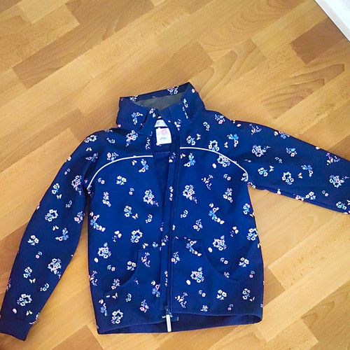 Mädchen fleecejacke blau - mädchen,