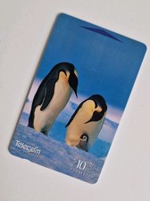 Telefonkarte Neuseeland Antarctic Series II ? Pinguin mit ?  Kücken