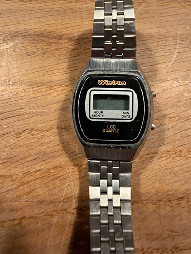 Winston lcd quartz vintage - winston,