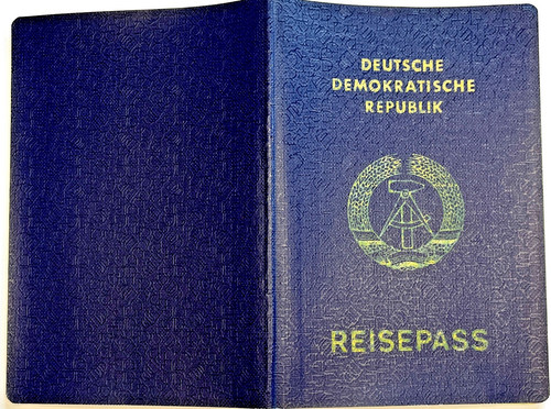 Reisepass ddr musterpass - ddr,,