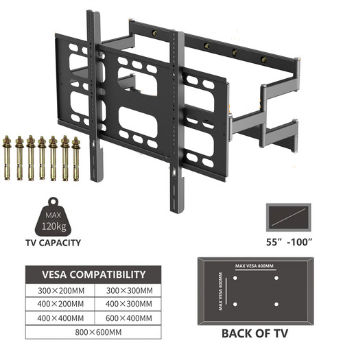 Wandhalterung 100 - tv, 40"-100"