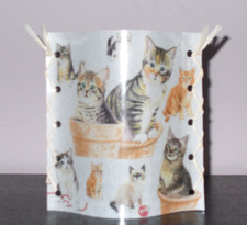 DekoWindlicht Katze Shabby