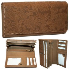 Echt Leder Geldbörse XL