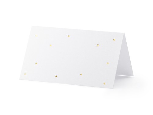 Tischkarten punkte 9cm - 10,