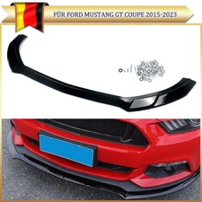 Glänz Frontspoiler Spoilerschwert Frontlippe Splitter Für Ford Mustang 2015-2017