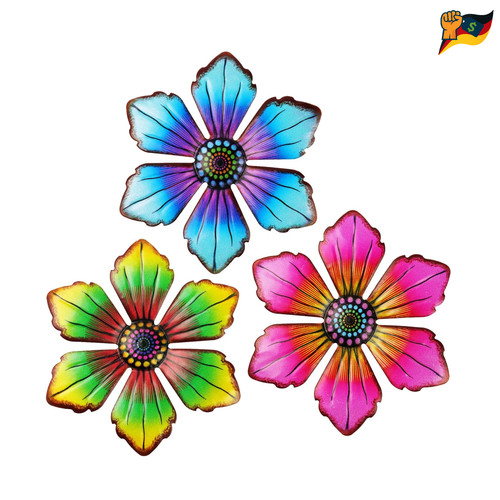 Metallblumen wanddekoration - wanddekoration, 3