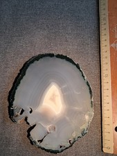 Achat Agate Scheibe aus