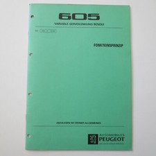 Werkstatthandbuch Peugeot 605