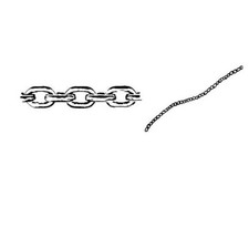 Kette, 0,25mm Drahtstärke mit
