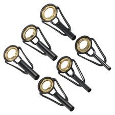 1.6-4mm Angelrute Spitze Reparatur Kit 6Stk Edelstahl Pfahl Ring Leitfaden #1