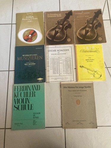 Konvolut violinnoten abba - konvolut,