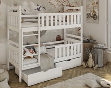 Hochbett Monika Kinderbett Doppelbett Jugendbett Bett Schubladen Kinderzimmer