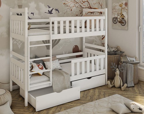Hochbett monika kinderbett - hochbett,